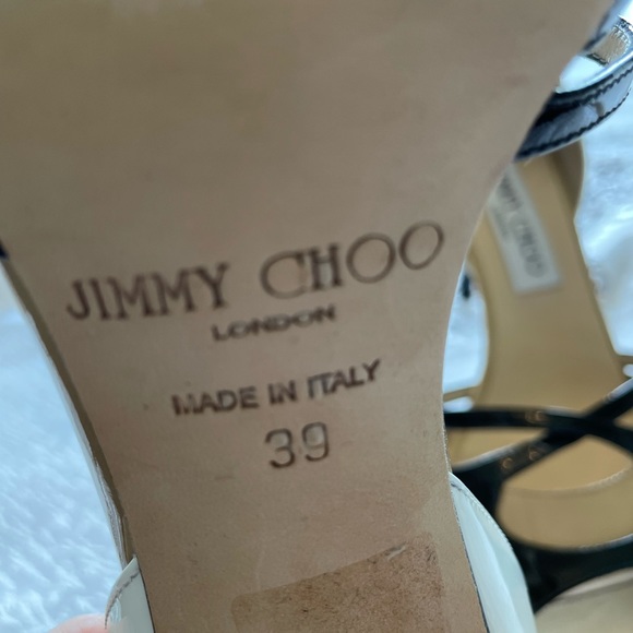 Jimmy Choo, Tri Colour Pumps - Picture 6 of 6